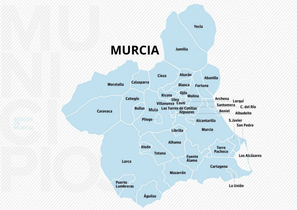 mapa- Ogovsystem- Img-Los Ayuntamientos con nuestro Portal de Transparencia rozan la excelencia según la evaluación del CTRM